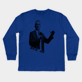 retro rfk jr. Kids Long Sleeve T-Shirt